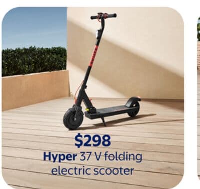 Hyper 37 V folding electric scooter
