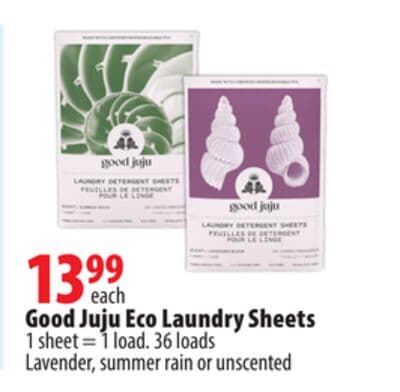 Good Juju Eco Laundry Sheets