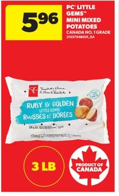 PC® LITTLE GEMS™ MINI MIXED POTATOES, 3 LB