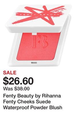Fenty Beauty by Rihanna Fenty Cheeks Suede Waterproof Powder Blush
