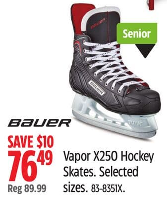 Vapor X250 Hockey Skates
