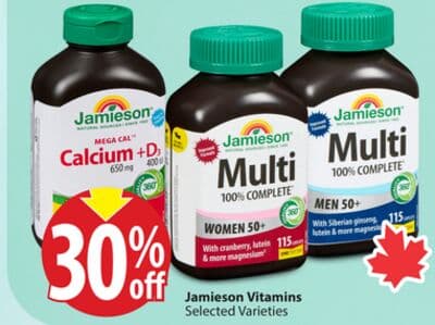 Jamieson Vitamins