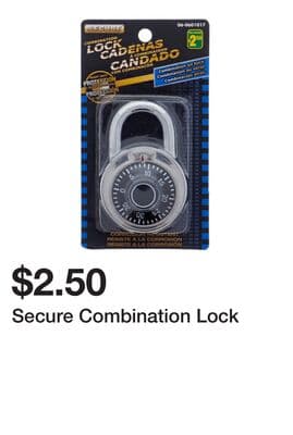 Secure Combination Lock