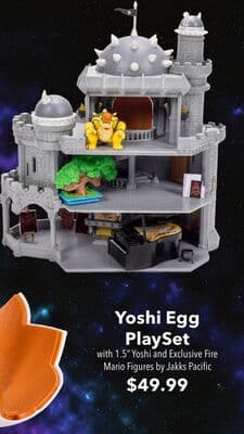Deluxe Bowser Castle PlaySet