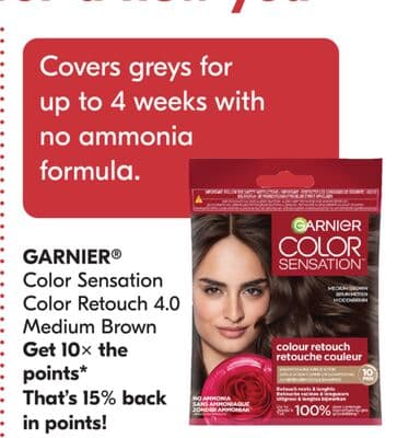 GARNIER® Color Sensation Color Retouch 4.0 Medium Brown