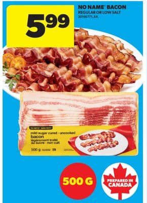 NO NAME® BACON, 500 G
