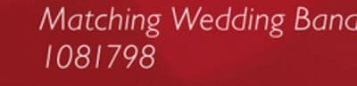 Bridal Ring Matching Wedding Band