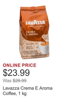 Lavazza Crema E Aroma Coffee, 1 kg