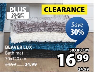 BEAVER LUX Bath mat