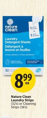 Nature Clean Laundry Strips
