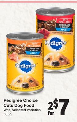 Pedigree Choice Cuts Dog Food