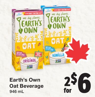Earth's Own Oat Beverage
