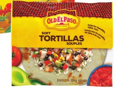 Old El Paso Tortillas or Taco Shells