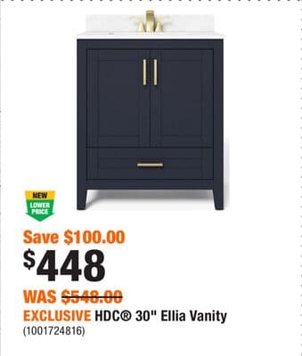 EXCLUSIVE HDC® 30" Ellia Vanity