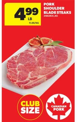 PORK SHOULDER BLADE STEAKS