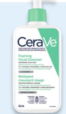 CeraVe foaming facial cleanser