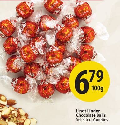 Lindt Lindor Chocolate Balls