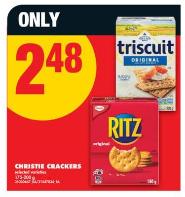 CHRISTIE CRACKERS, 175-200 G
