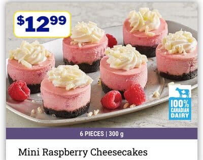 Mini Raspberry Cheesecakes