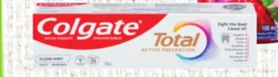 Colgate Total Or Optic White Toothpaste
