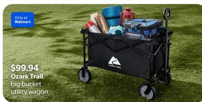 Ozark Trail big bucket utility wagon