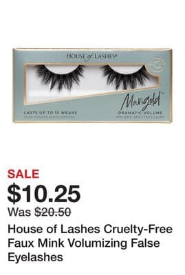 House of Lashes Cruelty-Free Faux Mink Volumizing False Eyelashes