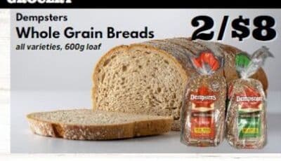 Dempsters Whole Grain Breads