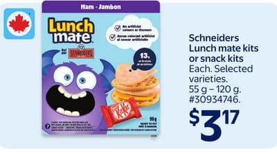 Schneiders Lunch mate kits
