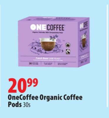 OneCoffee Organic Coffee Pods