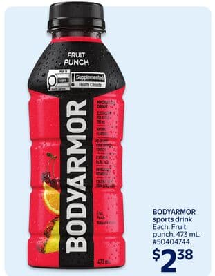 BODYARMOR sports drink