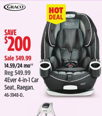 GRACO 4Ever 4-in-1 Car Seat, Raegan