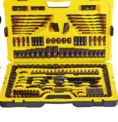 274-Pc Black Chrome Socket Set