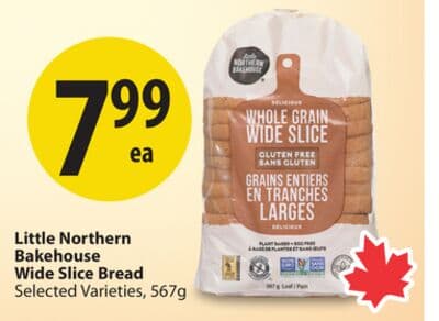 Little Northern Bakehouse Wide Slice Bread