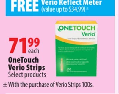 OneTouch Verio Strips