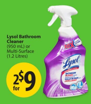 Lysol Bathroom Cleaner