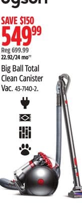 Dyson Big Ball Total Clean Canister Vac