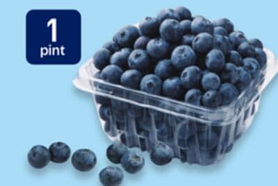 Strawberries 454 g, raspberries or blackberries 170 g or blueberries