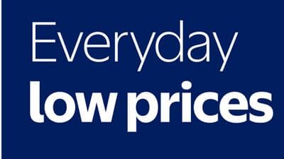 Banner - Everyday low prices