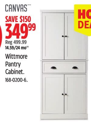 Canvas Wittmore Pantry Cabinet