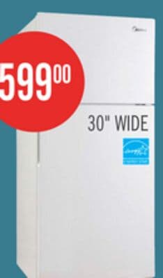 Midea 18 Cu. Ft. Top-Freezer Refrigerator - MRT18S4AWW