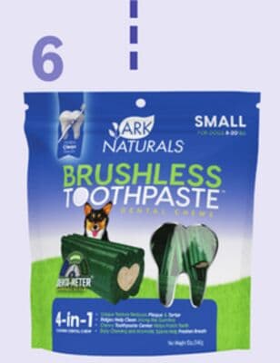 Ark Naturals Brushless Toothpaste Dental Chew Small