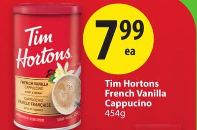 Tim Hortons French Vanilla Cappucino