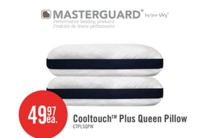 Masterguard® Cooltouch™ Plus Queen Pillow