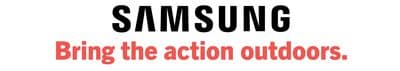 SAMSUNG Bring the action outdoors
