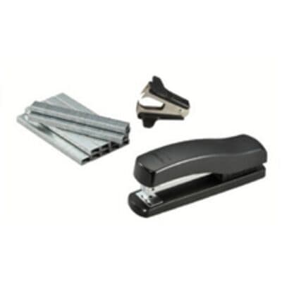 Bostitch Full-Strip Stapler Combo Pack - 20-Sheet Capacity - Black