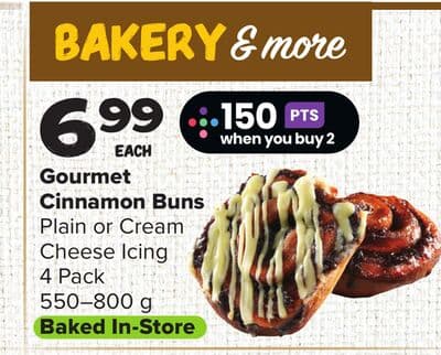 Gourmet Cinnamon Buns