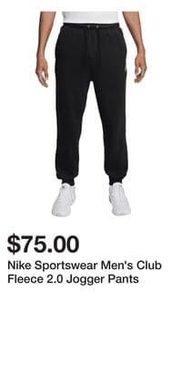Nike Sportswear Men's Club Fleece 2.0 Jogger Pants