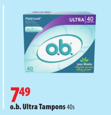 o.b. Ultra Tampons