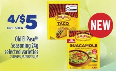 OLD EL PASO™ SEASONING, 24G