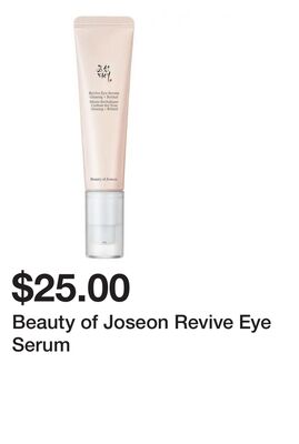 Beauty of Joseon Revive Eye Serum